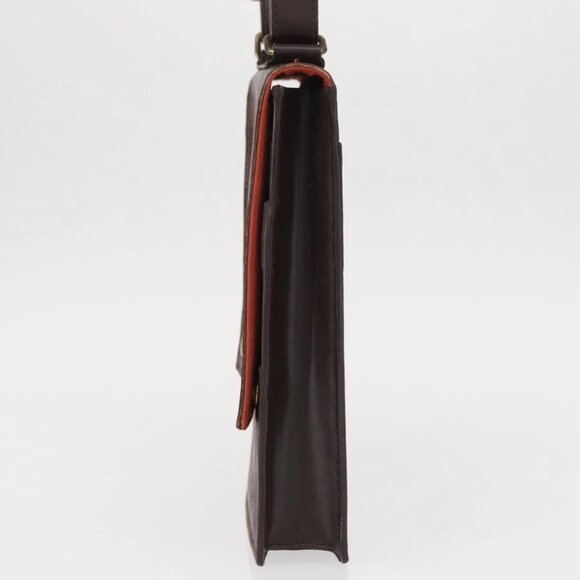 Authentic LOUIS VUITTON Damier Ebene Portello Shoulder Bag bst477-120225 - Picture 5 of 16